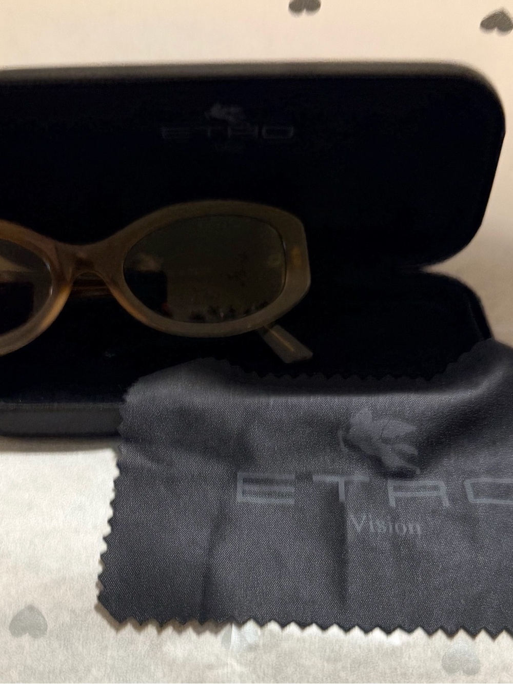 Etro Black Sunglasses Case EUC F1 - Picture 2 of 5